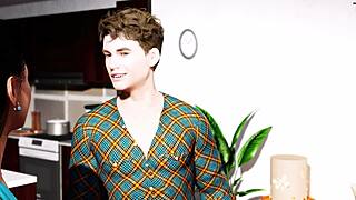 Yo, check this crazy D ck action with Aaron in wild NSFW cartoon!