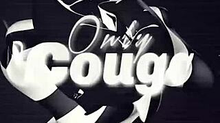 Man, watch how petite cheerleader Tia Cyrus gets her body totally wrecked!