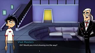 Having fun in the shower with Amity Park uncensored anime parody