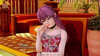 exploring harem hotel in anime game