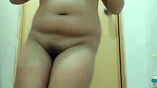 Asian dancer performs mortal kumbia dance