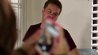 watch slutty teen lily jordan sneakily bang her boyfriend’s buddy.