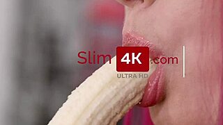 Hey, wanna see this teen babe get hot cum on her face?