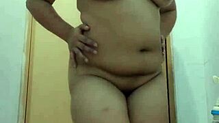 Asian dancer performs mortal kumbia dance