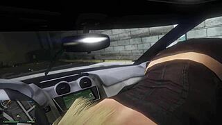 Man, playing GTA 5 and picking up a hooker in first person is wild!
