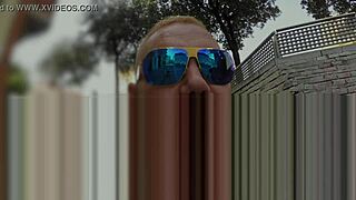 i negotiated a blowjob outdoors then pounded her passionately in my apartment