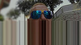 i negotiated a blowjob outdoors then pounded her passionately in my apartment