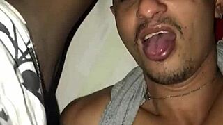 Black Stud from Zona Oeste Fills My Mouth with Cum