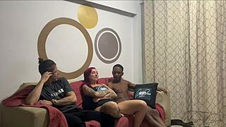 My Stepson Brought a Friend for Wild DP Action with Me