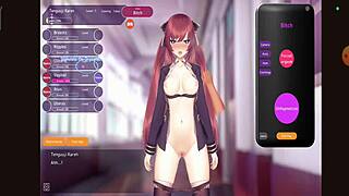 training this bitch in a wild hentai game outdoors