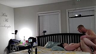 BBW Wife with Huge Tits Gets Nailed and Cum Splashed on Her Belly