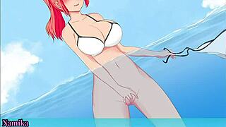 Exhibitionist Jk Flashes At Beach Group