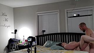 BBW Wife with Huge Tits Gets Nailed and Cum Splashed on Her Belly