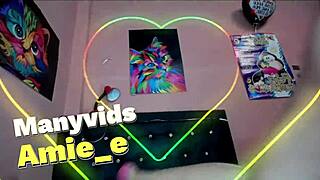 Slut Destroys Face With Spit Deepthroat