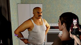 i give that old neighbor a handjob in my corset