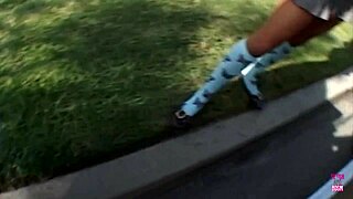 Lovely dark-haired girl banged in van all styles! 🚗