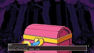 Flip witch pixel hentai game episode 2 features huge sextoy for big monster girl