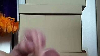 German guy worships his anus and balls before cumming hard