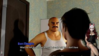 i give that old neighbor a handjob in my corset