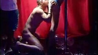 Intense carnival orgy with gay anal creampies and interracial blowjobs