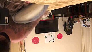 this nasty pawg slut gets a big creampie in her ass after blowjob