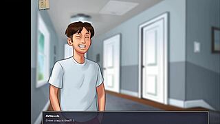 Summertime Saga 211 Hints at Wild Cowgirl Riding on a Massive Shaved Cock