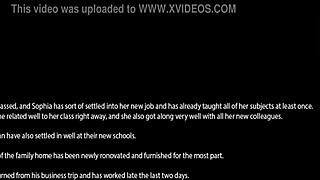 Wow, a wife and stepmother in erotic hentai action!