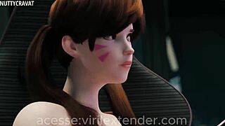 Hentai babe toys big ass in 3d creampie compilation