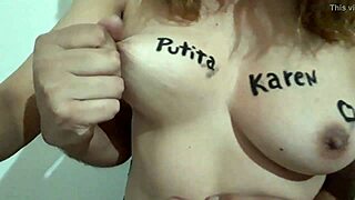 Amateur Girl Asks to Touch Her Nipples and Tits