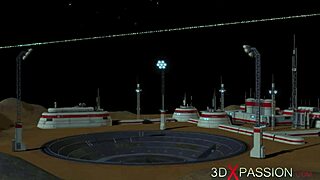 Wow! Brunette In Cuffs Fucked By Bbc In Sci-Fi Lab!