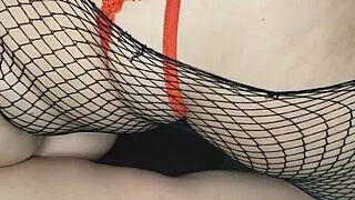 Christmas Striptease Rips Clothes Off