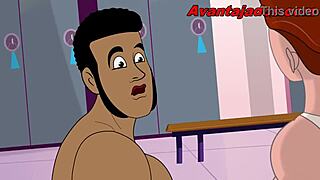 Brazilian Gay Cartoon Pornstar Pounds Muscular Little Slut in the Academy Gym!