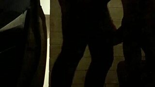 I have this new capoeira student drooling on my cock.