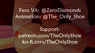 Fern Animation Features Explicit Blowjob and Creampie in The Only Shoe Scene.