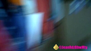 Husband delivers wife to coworker for rough fucking and cum sharing