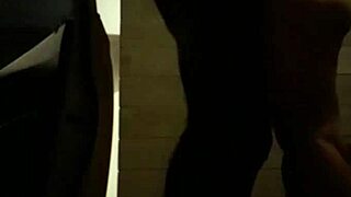 I have this new capoeira student drooling on my cock.