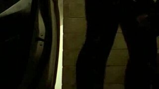 I have this new capoeira student drooling on my cock.