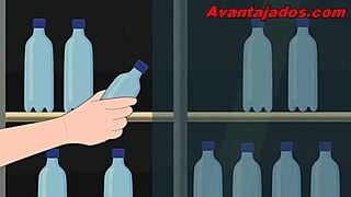 Brazilian Gay Cartoon Pornstar Pounds Muscular Little Slut in the Academy Gym!