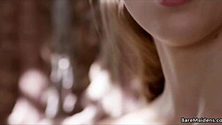 What drives medieval maid Alyce Anderson to touch herself so desperately at Bare Maidens?