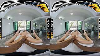 i give khloe kapri a pov massage with small tits and big black cock for happy ending