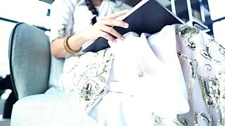 Indian warrior bent over!