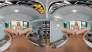 i give khloe kapri a pov massage with small tits and big black cock for happy ending