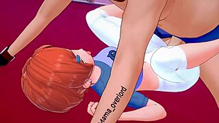 gwen from ben 10 finally has fun in the adult love hotel