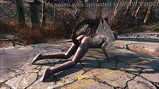 ever wonder what katsu gets up to in fallout 4's wild commonwealth adventures?