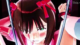 Oh No, Haruka's Getting Humiliated In This Anime Hentai!