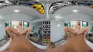 i give khloe kapri a pov massage with small tits and big black cock for happy ending