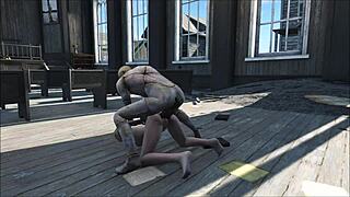 ever wonder what katsu gets up to in fallout 4's wild commonwealth adventures?