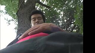 Japanese Gay Twink Handjob in Public Shower