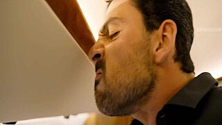 orgasmic blowjob and masturbation on the airplane