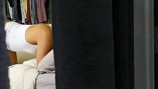 kendall kross spreads her legs wide for a hardcore blowjob with a monster cock at home